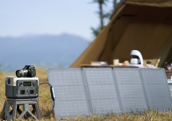Batterie solaire nomade Ecoflow River 2 - CaptiVan