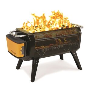 Le Brasero et Barbecue de Biolit, le Firpit+, en vente sur la boutique en ligne de captivan Vue flamme scene