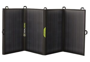 Batterie Solaire portable Yeti 500X de Goal Zero en vente sur la boutique en ligne de captivan Vue panneau nomade 50W