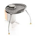 Cuisine nomade CampStove 2 en vente sur la boutique en ligne de captivan. Vue de la Grille 3/4