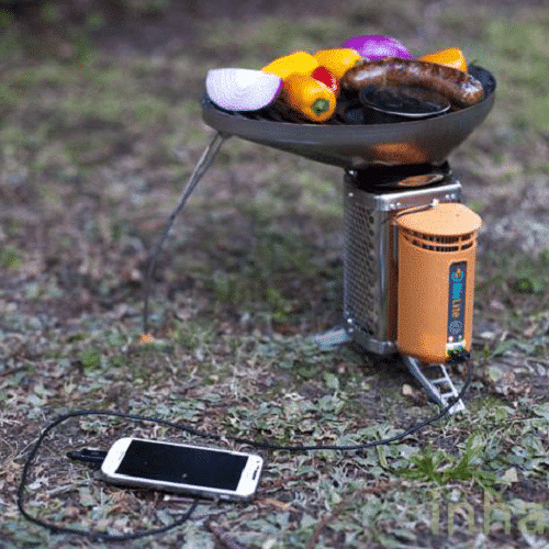 Acheter ICI cuisine de camping mobile en gris