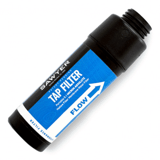 Sawyer filtre à eau pour robinet - produit vue de face