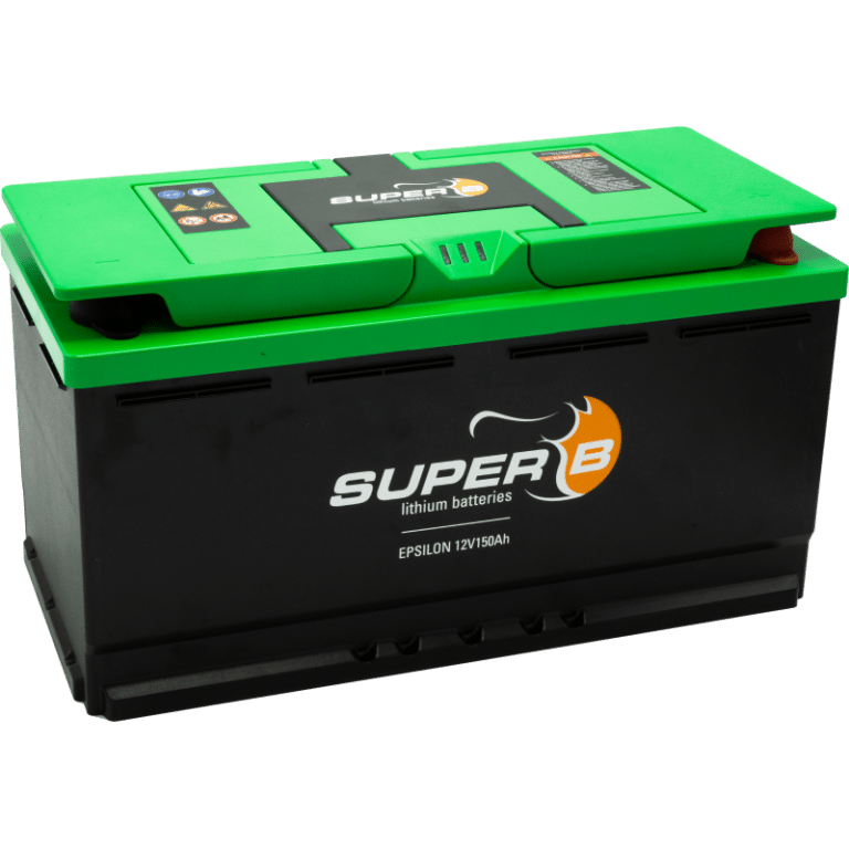 Batterie Super B Epsilon Antarion 150Ah sur fond blanc