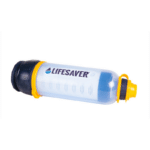 Bouteille LifeSaver sur fond blanc couché