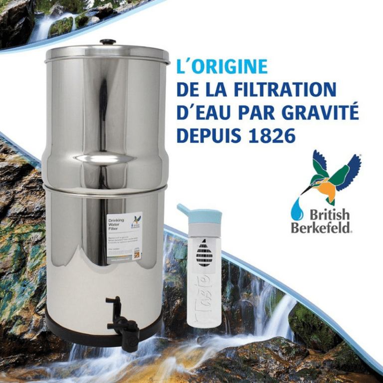 purificateur d'eau BRITISH BERKEFELD depuis 1826