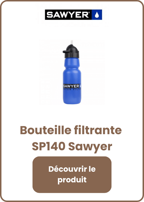 Fiche produit bouteille filtrante SP140