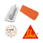 Dégraissant et Activateur Sika sur fond blanc avec logo captivan et logo Sika