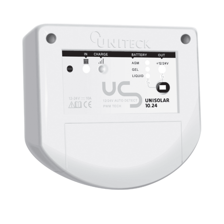 Régulateur solaire UNISOLAR PWM 10A de face