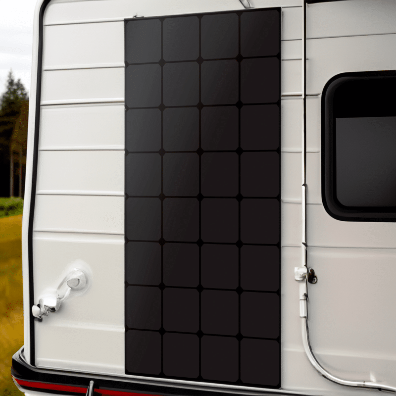 Panneau solaire 120W BackContact sur camping-car