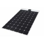 Panneau solaire flexible HPFLEX à plat sur fond blanc