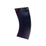 Panneau solaire souple HPFLEX Black courbé sur la droite