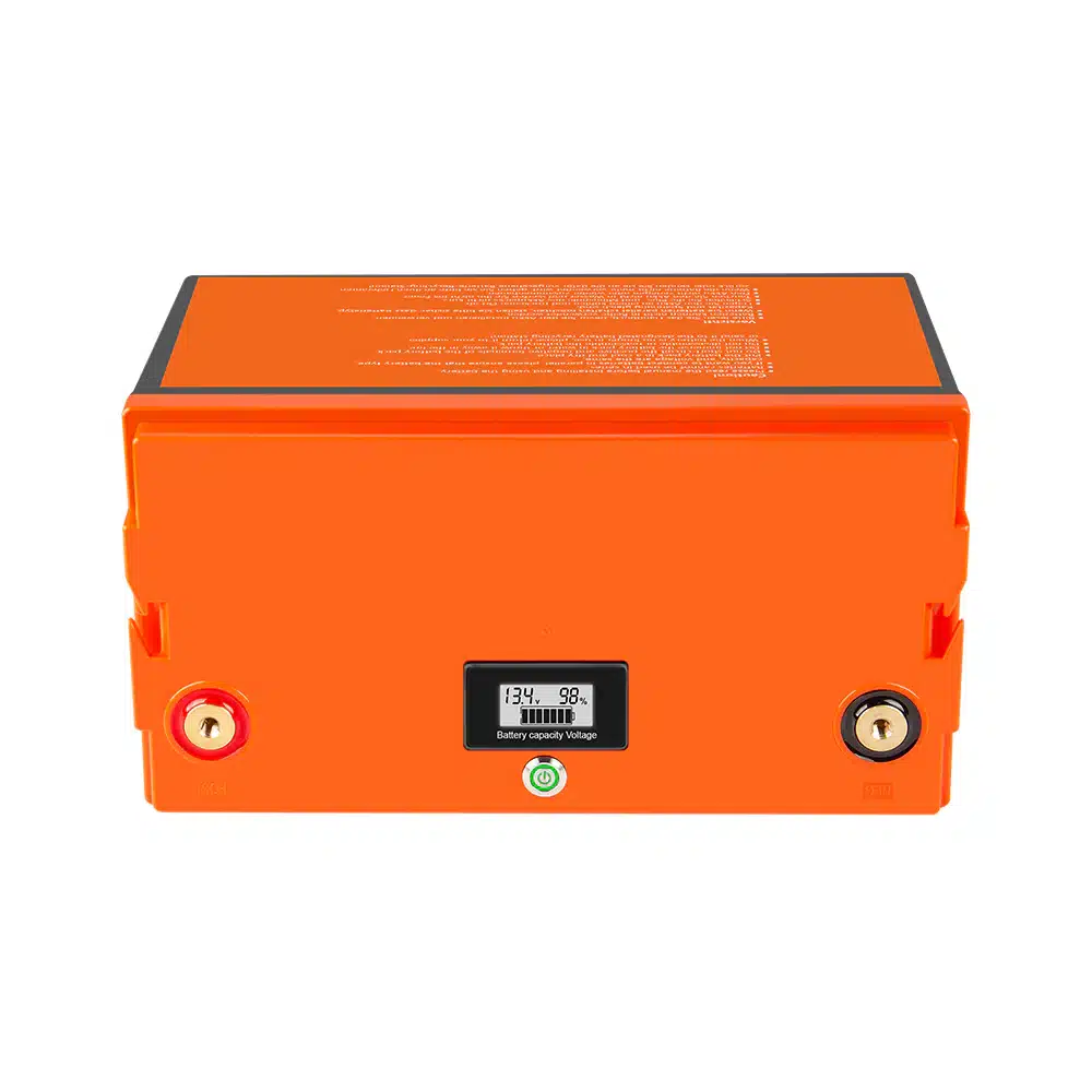 12V 100Ah Batterie LifePo4, Batterie Rechargeable LiFePO4 avec Fonction BMS  et Bluetooth pour Camping-Cars, systèmes Hors réseau, Bateaux, caravanes