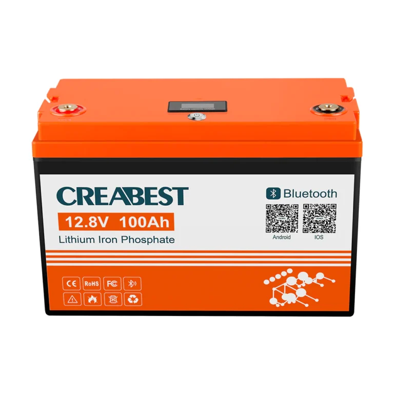 Batterie lithium LifePO4 100Ah Bluetooth vue de face