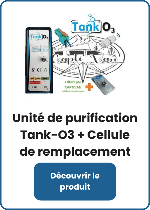 Vignette produit du tankO3 avec la cellule de remplacement offerte par captivan