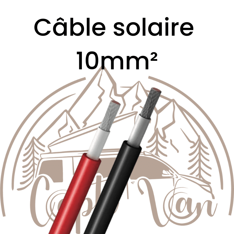 Câble solaire 10mm² Captivan