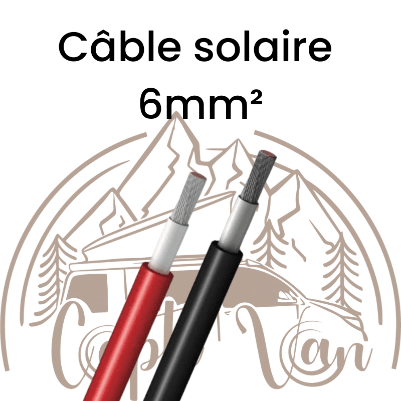 Câble solaire 6mm² - CaptiVan