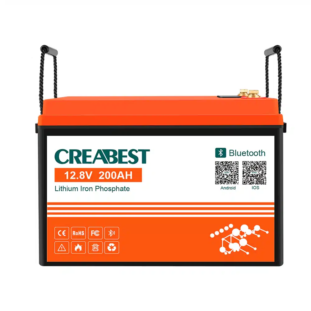 Batterie lithium LiFePO4 100Ah Creabest pour camping-car, bateau,  tiny-house - CaptiVan
