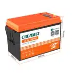 Batterie lithium 200Ah bluetooth Creabest dimension