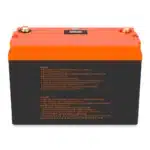 Batterie lithium 135Ah Hors reseau Creabest vu de dos