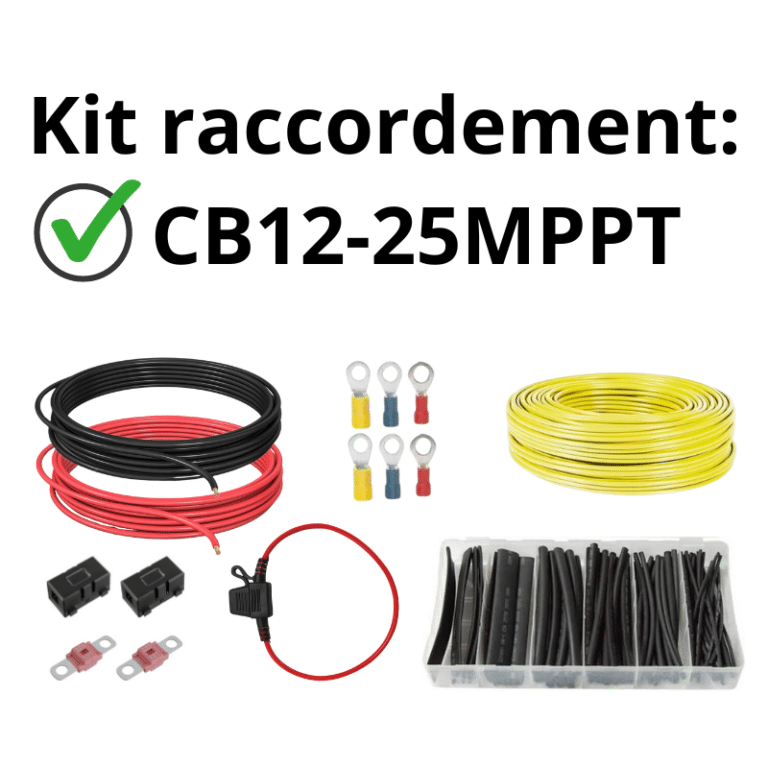 Kit raccordement pour CB12-25MPPT