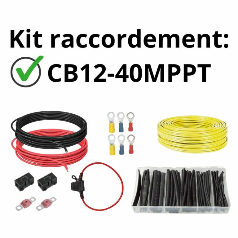 Kit raccordement pour CB12-40MPPT