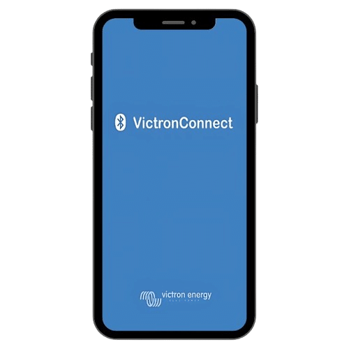 utilisation de l'application Victron Connect sur PC et smartphone avec des appareils et équipements Victron dans un camping-car