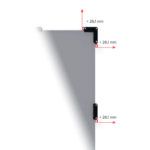 Support de fixation UNIFIX 1.CS35 / 1.CS40 Uniteck pour panneaux solaires dimensions vue d'ensemble