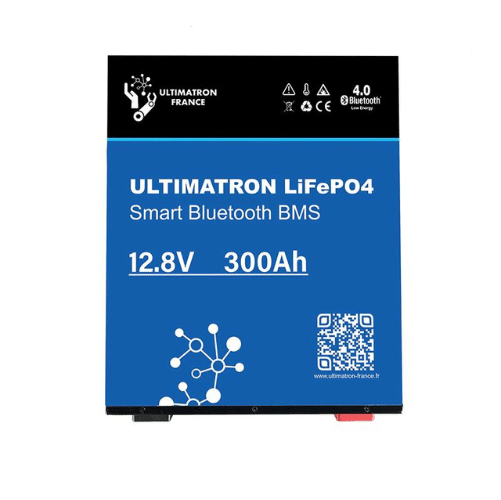 Batterie Lithium sous siège ULM 12.8V 300Ah Smart BMS avec Bluetooth Ultimatron