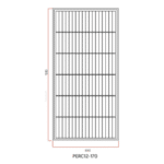 Panneau solaire rigide PERC 12V 170WC Energie Mobile