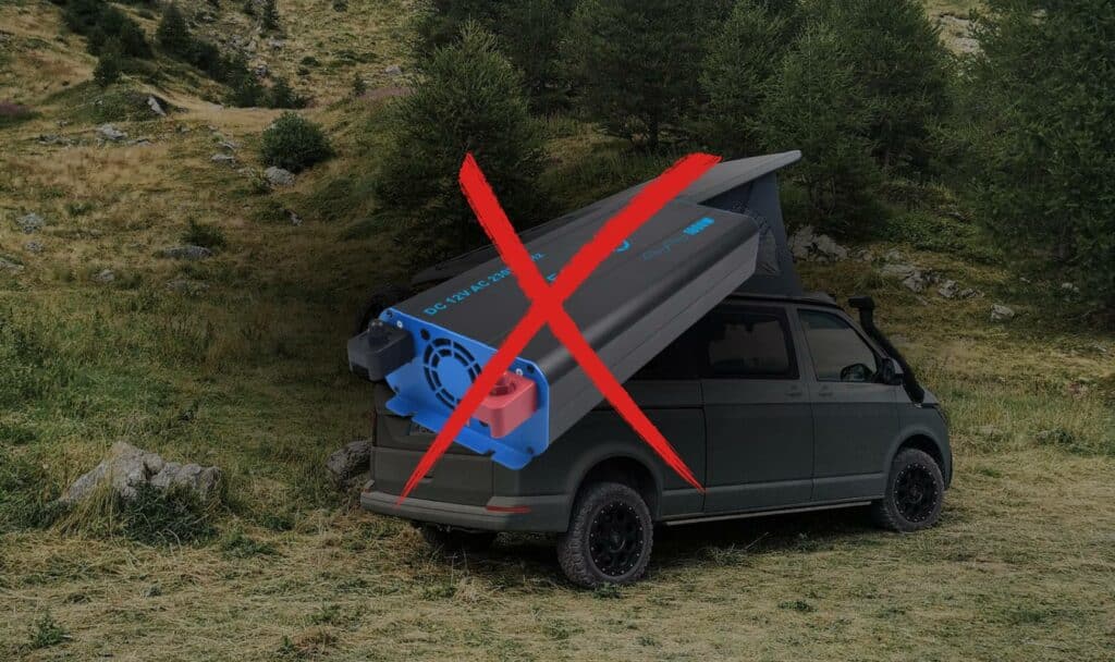 Les 4 erreurs à éviter dans l'installation d'un convertisseu pour camping-car