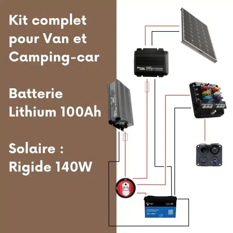 power pack vanlife captivan kits installation électrique