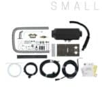 Chauffage Autoterm Air 4D kit marine small 12 V de Captivan, compact et efficace pour un confort optimal en mer.