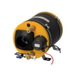 Chauffe-eau 9 L CombiBOIL Autoterm 12 V 300 W de Captivan, idéal pour des installations compactes et efficientes en camping.