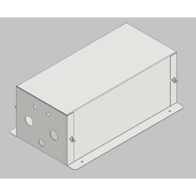 Coffre de montage Pundmann 3L 2 résistances 76010, 76011 - Captivan : installez facilement votre chauffe-eau avec ce produit pratique.