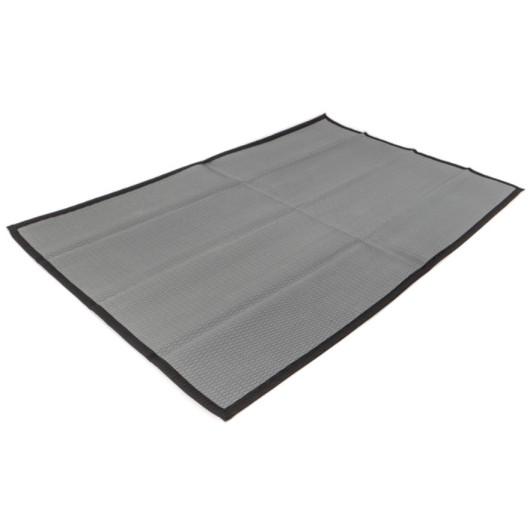 Tapis de sol luxe gris 2,5 x 3 m - REIMO de Captivan, idéal pour camping-car, store extérieur ou auvent de caravane.