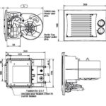 Échangeur de chaleur à eau avec ventilateur ARIZONA 600 12V / 5,9 kW de Captivan, idéal pour un refroidissement efficace.