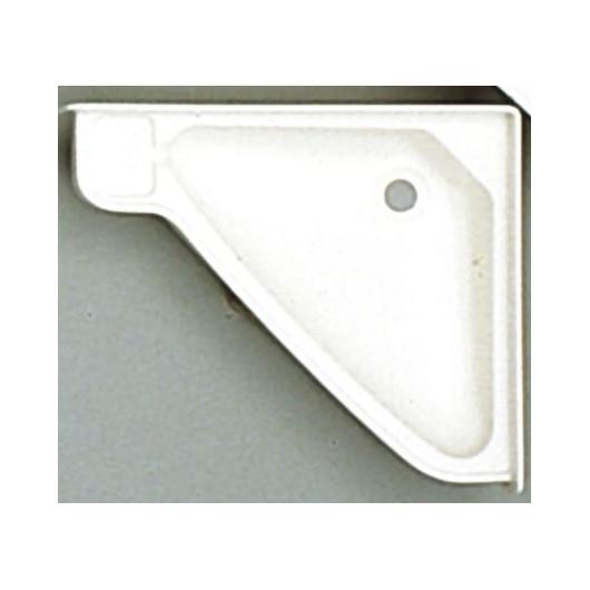 REIMO LAVABO D'ANGLE - 580 X 540 MM, Captivan, lavabo d'angle, gain de place, aménagement camping-car.