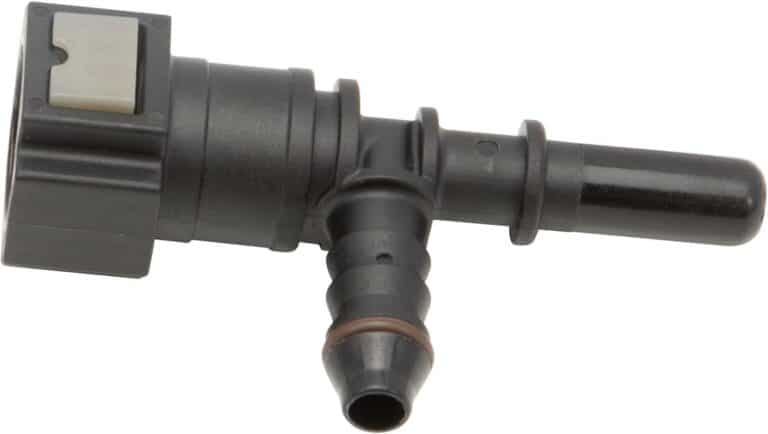 T piquage gasoil Quick Connector T de piquage par Captivan, conçu pour une connexion rapide et efficace des systèmes de carburant.