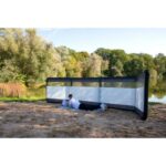 Hooge Air 480 - REIMO HOOGE AIR 480, paravent gonflable Captivan, facile à monter pour camping ou plein air camping-car.