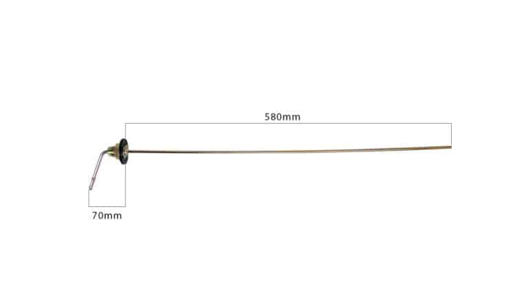 Plongeur à carburant 65 cm pour 2D, 4D, 5D, 9D, 14D Plongeur à carburant de Captivan, essentiel pour des performances optimales.
