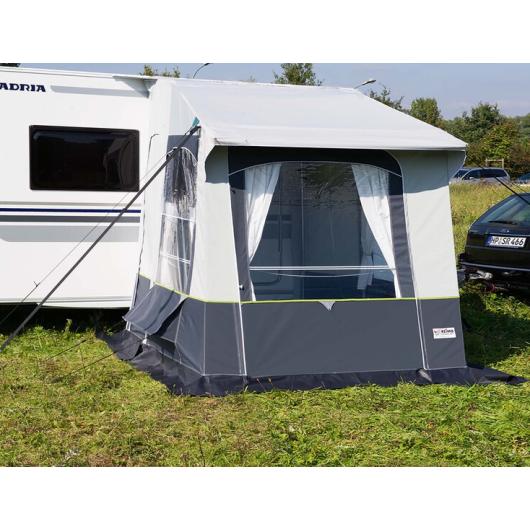 REIMO CORTINA III, Captivan : sas latéral pour caravane, idéal en hiver, dimensions 220 x 180 cm, parfait pour le caravanage en montagne.