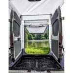 REIMO DUCATISSIMO PREMIUM - Boutique Captivan, une tente/sas arrière pour fourgons FIAT Ducato, pratique pour les arrêts prolongés.