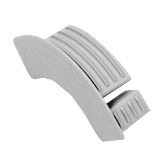 REIMO EMBOUT DE PROFIL ALUMINIUM de Captivan, embout en PVC gris métal pour profilés d'angle, idéal pour l'aménagement intérieur de fourgons.