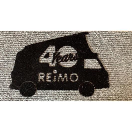 REIMO PAILLASSON 40 ANS de Captivan, paillasson 50 x 25 cm idéal pour l'entrée de camping-car, fourgon ou caravane.