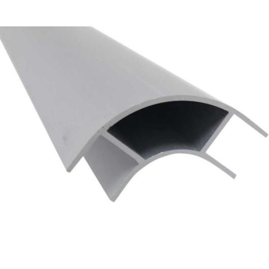 REIMO PROFIL D'ANGLE ALUMINIUM - 2M, Captivan, cornière d'angle pour finition ameublement intérieur de fourgon aménagé et camping-car.