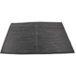 REIMO TAPIS DE SOL NOIR, Captivan, tapis de sol résistant pour auvent de caravane ou store extérieur de camping-car.