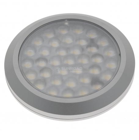 Spot à Leds tactile en saillie de Captivan, contrôle tactile du bout des doigts avec 3 niveaux d'intensité réglables.