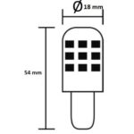 OSCULATI AMPOULE LED BAY15D chez Captivan, ampoule désaxée 2.5 W idéale pour feux de navigation Aqua Signal, Hella & LALIZAS.