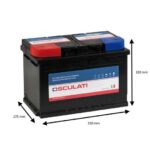 OSCULATI BATTERIE SAFE ENERGY PLUS 95AH de Captivan, idéale pour moteurs hors-bord jusqu'à 200 CV et inboard jusqu'à 75 CV.