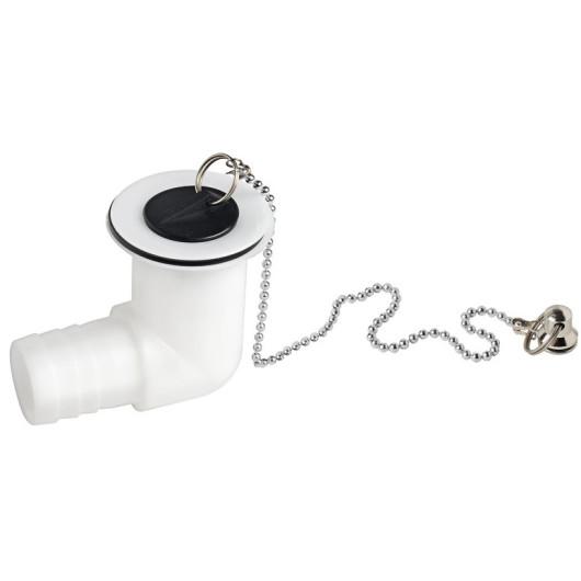 OSCULATI BONDE Ø 50 MM pour évier ou lavabo de bateau, Captivan, évacuation directe, Ø 29 mm.